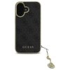 Guess GUHCP16SGF4GGR iPhone 16 6.1      czarny/black hardcase 4G Charms Collection